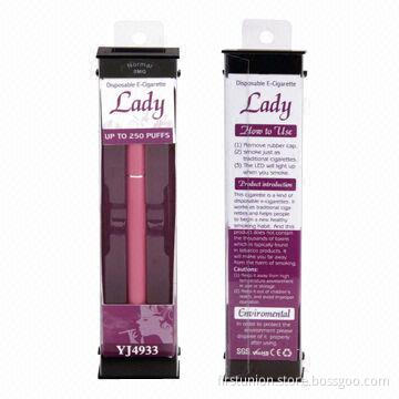 Disposable Electronic Cigarettes, Fit for Ladies, 117mm Length
